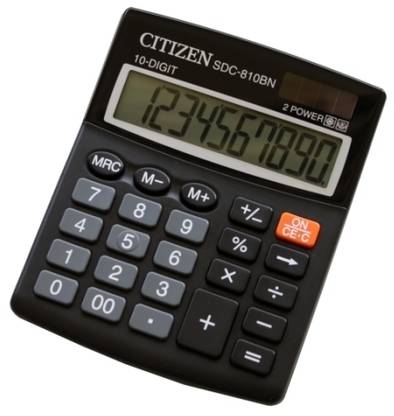 CITIZEN SDC-810 BN SDC-810 BN Basic  Calculator