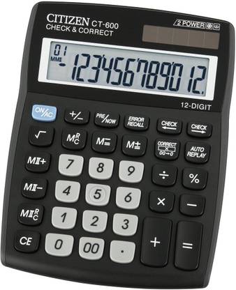 CITIZEN CT 600J Desktop Basic  Calculator