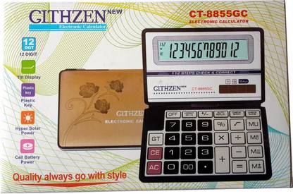 AIW CT-8855GC CLTHZEN Diary Type Calculator Basic  Calculator