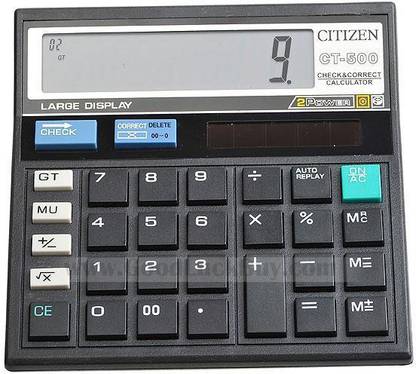 CITIZEN CT-500 Basic  Calculator