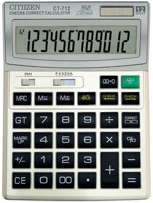 CITIZEN CT - 712 Basic  Calculator