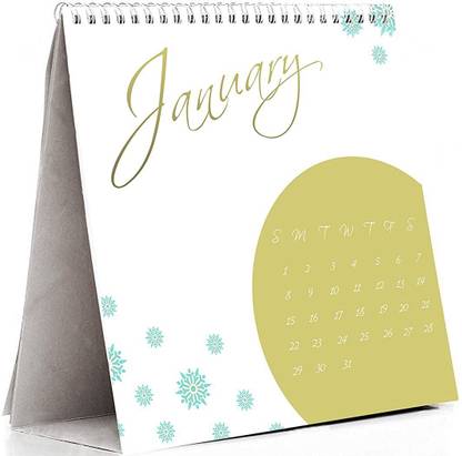 Printelligent Desk 2017 Table Calendar