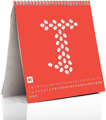 Printelligent Calendar 2017 Table Calendar