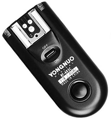 Yongnuo Flash Trigger RF-603 C3 (For Canon))  Camera Remote Control