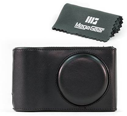MegaGear Protective Black Leather Camera Case , Bag for Samsung Galaxy Camera EK-GC100, Samsung EK-GC110 Galaxy, Samsung GC200 Galaxy Camera 2 Digital Camera  Camera Bag
