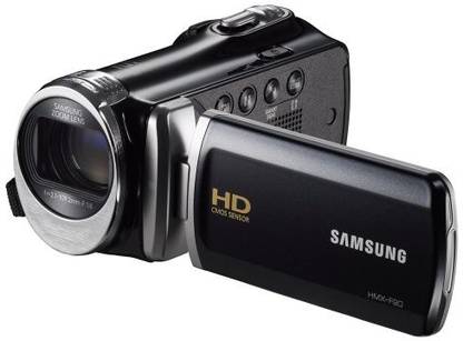 Samsung F90 Black Camcorder With 2.7" Lcd Screen And Hd Video Recording Camcorder Camera