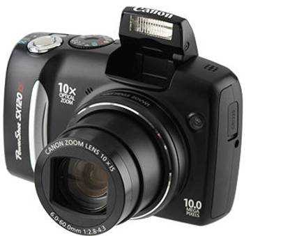 Canon SX120 IS Point & Shoot Camera