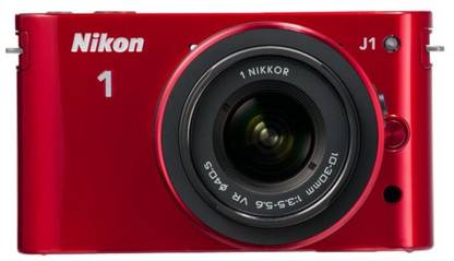 NIKON 1 J1 Body with 10-30 mm Lens Mirrorless Camera