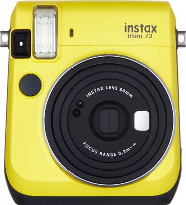 Fujifilm Instax Mini 70 Instant Camera (Yellow)