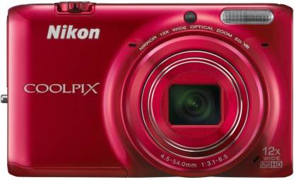 NIKON S6500 Advanced Point & Shoot Camera
