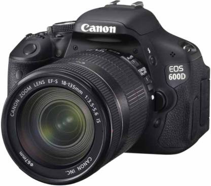 Canon EOS 600D (Body with EF-S 18-135 mm IS II Lens) DSLR Camera (Body only)