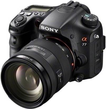 SONY Alpha A77VM DSLR Camera (Body only)
