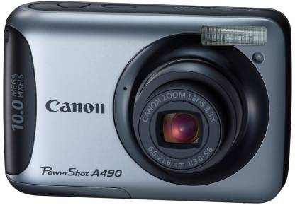 Canon Powershot A490 Point & Shoot Camera