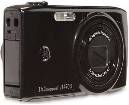 GE J1470S 7x optical zoom lens, equivalent to 33-230mm Point & Shoot Camera