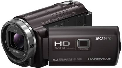SONY 32GB HDR-PJ540E/B with Projector & Wi-Fi/NFC Full HD Camcorder Camera