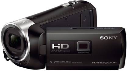 SONY HDR-PJ240E/B with Projector Full HD Camcorder Camera