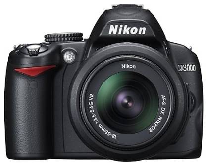 NIKON D3000 DSLR Camera (Body only)