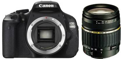 Canon EOS 600D (Body with Tamron AF 18 - 200 mm F/3.5-6.3 XR Di-II LD Aspherical (IF) Macro for Canon) DSLR Camera