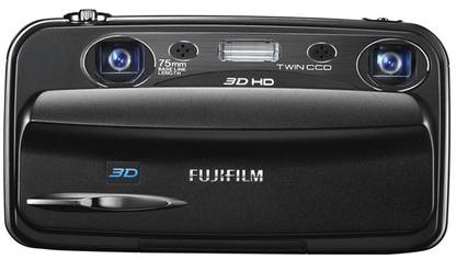 FUJIFILM FinePix Real 3DW3 Point & Shoot Camera