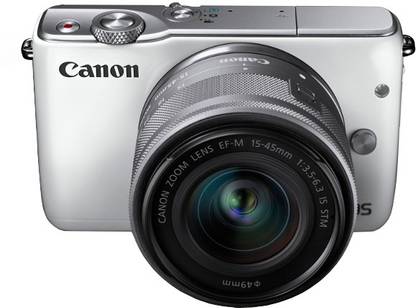 Canon EOS M10 with EF-M15-45 mm f/3.5 - 6.3 IS STM Mirrorless Camera