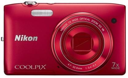 NIKON S3500 Point & Shoot Camera