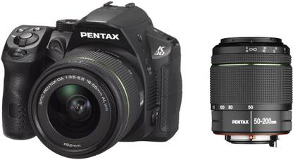 Pentax K 30 (Double Lens with DAL 18-55 mm + DAL 50-200 mm) DSLR Camera
