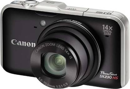 Canon SX230 HS Point & Shoot Camera