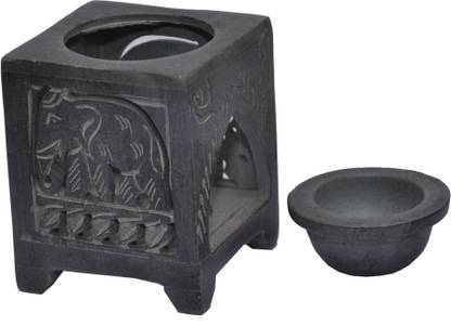 Think Line Systems Stoneware 1 - Cup Tealight Holder Set
