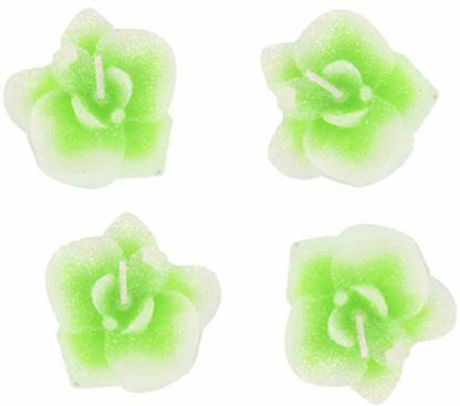 Madhulica Candles MADHULICA TURE LEAF FLOATING CANDLES PACK OF 4 Candle