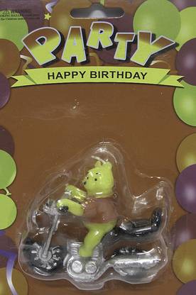 Birthday Giftwala Pooh Candle