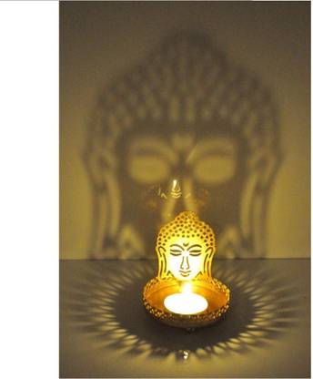 DAZZLE Buddha Shadow Diya Candle