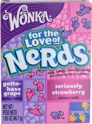 Wonka Nerds Vanilla, Strawberry Candy Bar