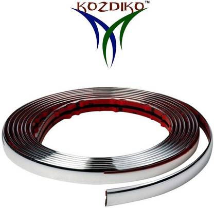 KOZDIKO Thick Chrome 15mm 20mtrs TCR30527 Car Beading Roll For Window