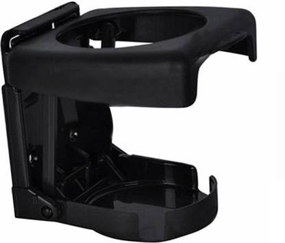 Speedwav Foldable Car Drink / Can Holder BLACK-Skoda Laura Car Bottle Holder