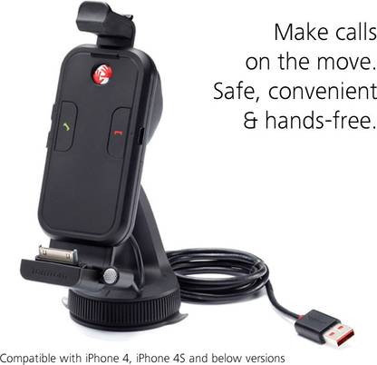 TomTom Bluetooth Handsfree Car Kit with Mobile Holder & Charger for iPhone 4/4s