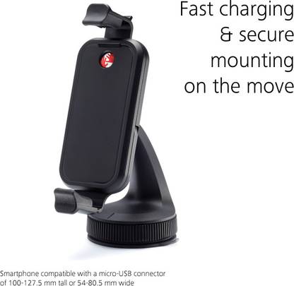 TomTom Bluetooth Handsfree Car Kit with Mobile Holder & Charger for Smartphones