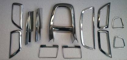 Trigcars interior swift dzire interior chrome Car Dashboard Cover