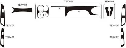 Autographix TOYOTA ETIOS LIVA BASIC R.W Car Air Vent Trim