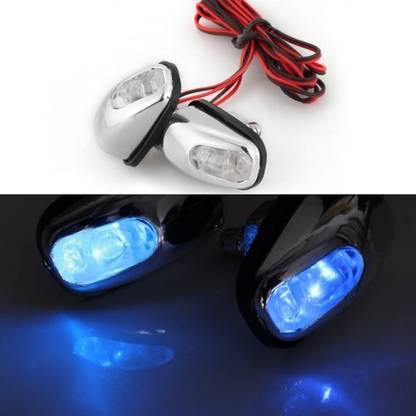 Celix NOZ074 Skoda Yeti Blue LED Wind Screen Washer Wiper Nozzel Light Car Fancy Lights