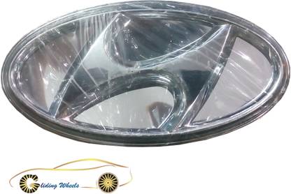GLIDING WHEELS Hyundai Emblem Blue Led Light Car Fancy Lights