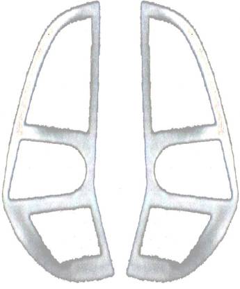 Speedwav 22986 Tail Light Molding Chrome Maruti Ritz Rear Garnish