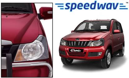 Speedwav 23314 Headlight Molding Chrome Mahindra Quanto Rear Garnish