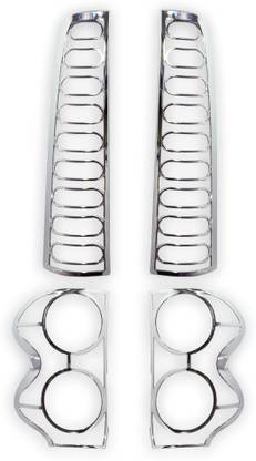 Speedwav 22991 Car Tail Light Moldings Chrome Mahindra Scorpio Rear Garnish