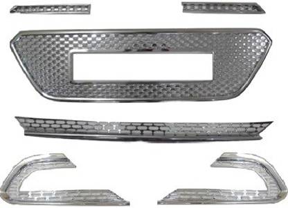 Car Banao Full Set i20 elite chrome grill I20 ELITE CHROME GRILL Car Grill Cover