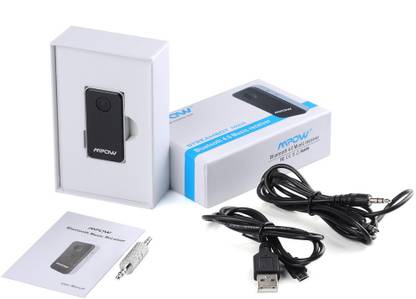 Mpow v4.0 Car Bluetooth Device with Audio Receiver, 3.5mm Connector