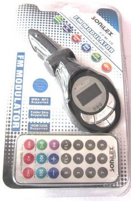 SOniLEX v1.0 Car Bluetooth Device with MP3 Player