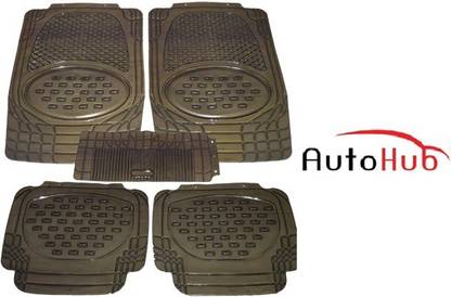 Auto Hub PVC (Polyvinyl Chloride), Rubber Standard Mat For  Ford Aspire