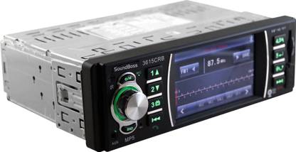 Sound Boss MP5 PLAYER WITH BLUETOOTH & REAR VIEW CAMERA Connectivity Car Stereo