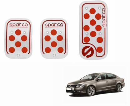 sparco Anti Slip 3D Dot Kit Set Of 3 Orange-Volkswagen Passat Car Pedal