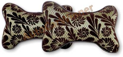 Auto Car Winner Gold, Brown Fabric Car Pillow Cushion for Universal For Car